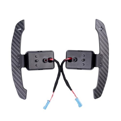 iCarPro Magnetic Carbon Fiber Paddle Shifter Replacement for BMW M2 M3 M4 G20 G30 G80 G82 G87 F80 F82 F87 F20 F10 F07 F30 F31 F32 F33 Z4 G29 G22 G23 for Supra18+ All Models Steering Wheel Upgrade