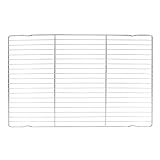 NUOBESTY Grille de Refroidissement Épaisse en Acier Inoxydable 44X29 CM Pieds Support de ...