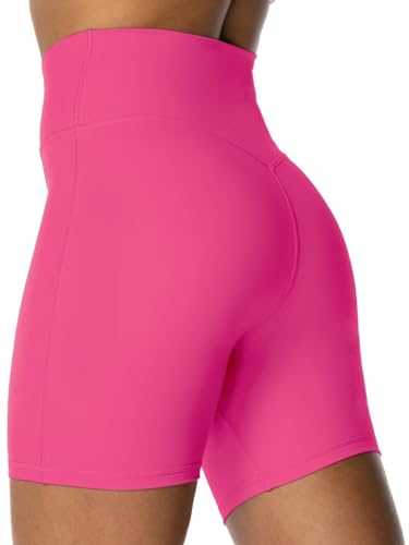 Image of Sunzel Crossover Biker Shorts for Women, No Front Seam V High Waist Yoga Workout Gym Shorts with Tummy Control | 4 Or 6-Inch Inseam, High Waisted, Tummy Control, Crossover Waist, Buttery Soft, No Front Seam, Squat Proof, Compression