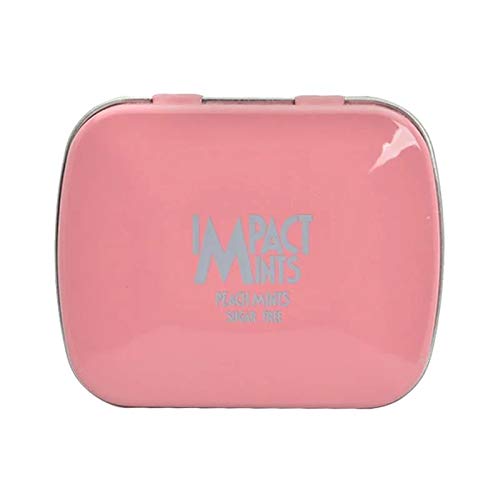 6 CAJAS DE MENTAS DE MELOCOTÓN IMPACT 0.49 oz (HECHO EN ALEMANIA)