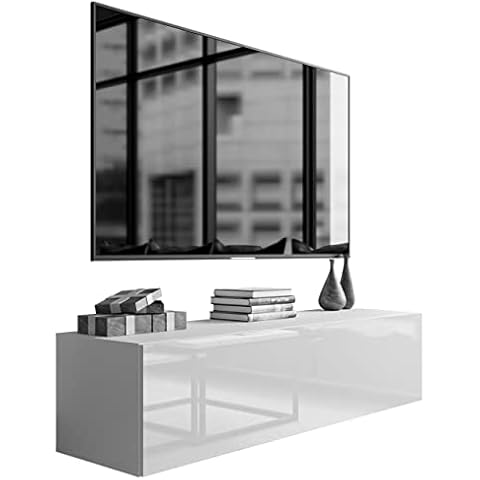 lukmebel TV-Hängeschrank Colgante, B150 x H36 x T40 cm Cover