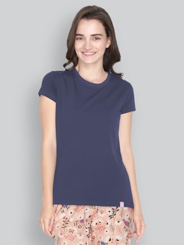 Image of Lyra Women's Cotton Regular Fit T-Shirt