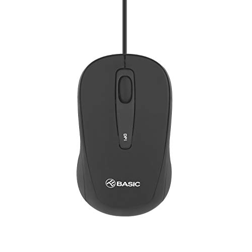 Tellur Ratón con Cable básico, Mini, USB, Negro