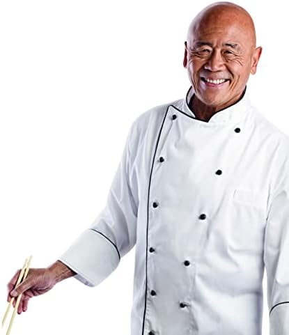 Ken Hom KH506 Bamboo Steamer | 20 cm | Excellence | Two-Tier Food Steamer/Vegetable Steamer | Includes Bamboo Lid & 2 x Bamboo Baskets | Not Dishwasher Safe