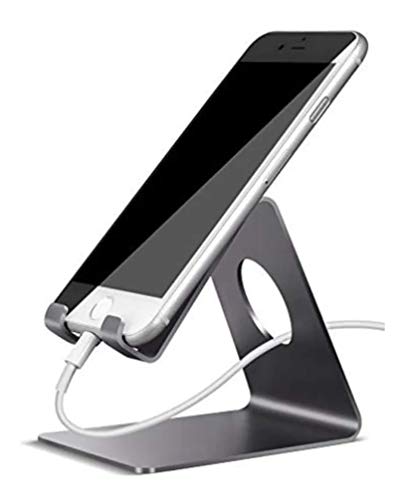 Suporte Universal Celular De Mesa - Coron Cinza