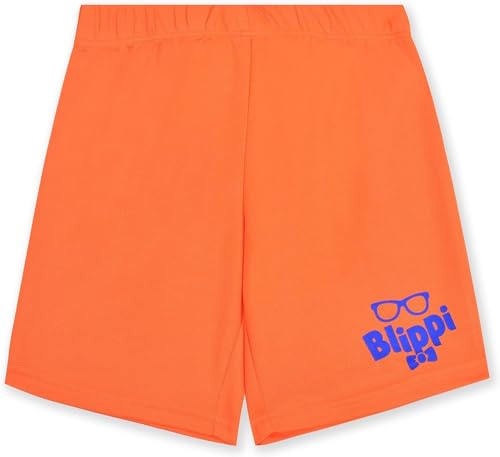 Blippi Boys Short Sleeve T-shirt and Short 2 Piece Set for Toddler 2T to Big Kids