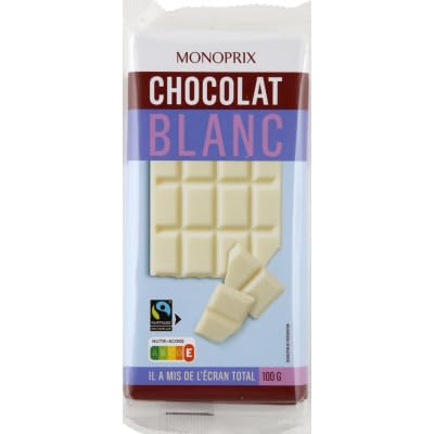 Monoprix Chocolat Blanc 2x200g
