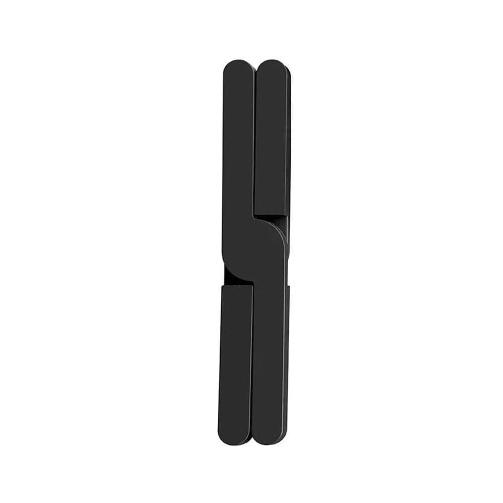 Trivets For Hot Dishes Foldable Silicone Heat Resistant Trivets For Hot Pots And Pans For Kitchen Countertops(Black)