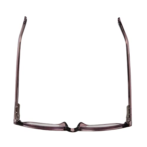 Betsey Johnson Women's Stylist Square Blue Light Reading Glasses, Purple, 52 mm + 03