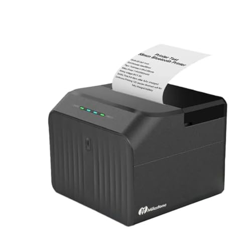 Image of P58D 58mm (2 Inch) USB + Bluetooth Android POS Receipt Bill Printer for Small Business, Restaurant Swiggy, Zomato KOT, Shopping Mall, Mini Market - (P58D)