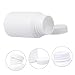 HOLIDYOYO 20pcs Portable Pill Durable Capsule Holder with Unique Design for and Organization of for Travel and Home Use