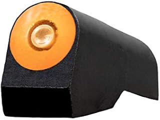 XS SIGHTS Big Dot Shotgun Sights, Tritium and Ember Glow Front Sights, Fits Remington 870 and Mossberg 500/590 & Plain Barrels (Tritium Orange, Remington 870)