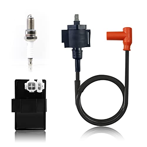 Ignition Coil CDI Box Spark Plug For Honda FourTrax Foreman 400 TRX400 FW 4x4 1995-1996 Foreman 400 TRX400 FW 4x4 1997-2003 30410-HM7-003 30510-HM7-003