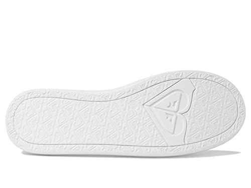 Image of Roxy Women's Minnow Knit Slip Ons, White, 6.5