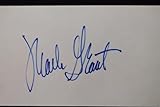 Mark Grant Giants Padres Broadcaster Autographed 3x5 Signed Index Card JSA 17D - MLB Cut Signatures