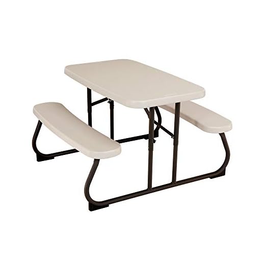Best kids picnic table with umbrella LIFETIME Kid's Picnic Table Size 1