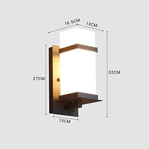 Aplique de pared negro de aluminio y cristal biselado WQHPLMD IP23 estilo Art Deco 2
