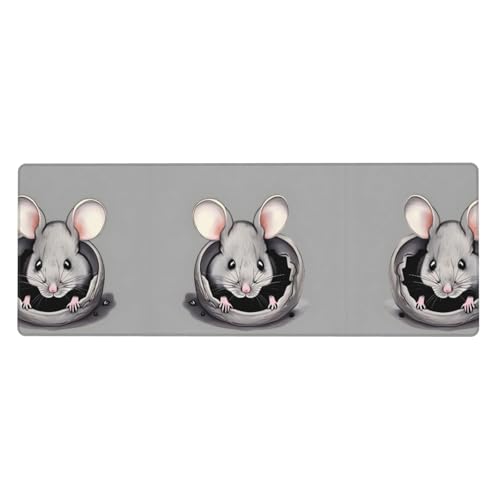 Alfombrilla de mouse extragrande para proteger el escritorio y evitar zonas estrechas 1