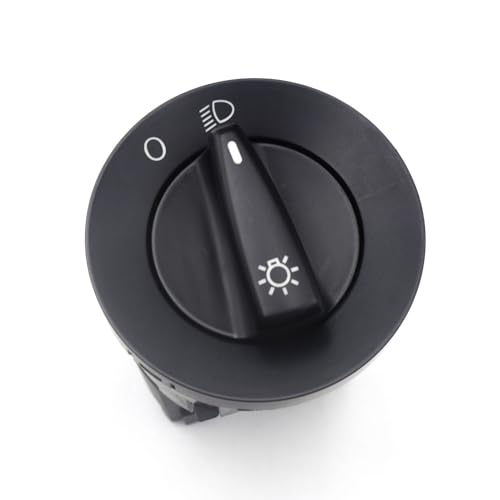 RuiWen VWHS045 Headlamp Switch Compatible with VW Passat 2003-2005, Beetle Cabrio 2003-2010, Bora / Jetta1999-2005, Beetle 1999 2000 2001 2002 2003 2004 2005 2006 2007 2008 2009 2010