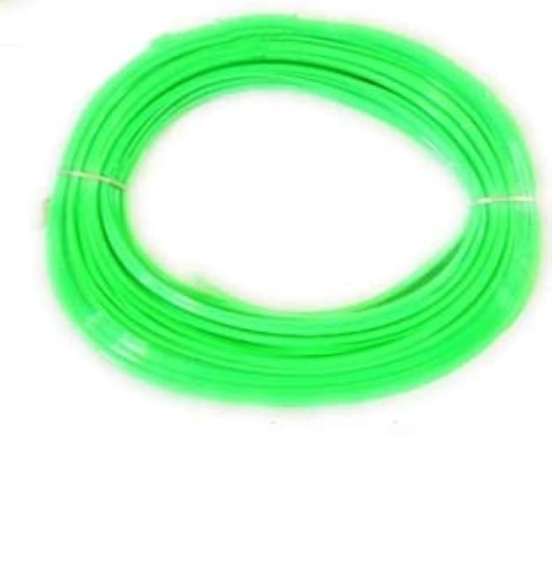 Plastic Broom Wires for Craft Works, Green Colour