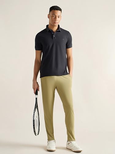 Image of Clans & Hans Men's Solid Regular Fit Polo T Shirt | Collar Tshirts | Half Sleeves |Plain T-Shirt for Men (Available in Plus Size)