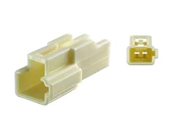 Amazon | 矢崎総業製090Ⅱシリーズ2極Mコネクタ（端子無）/2P090