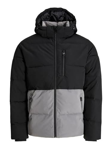 Jack & Jones Hombre Jjeowen Puffer Sn, Castlerock, L, Castlerock., L