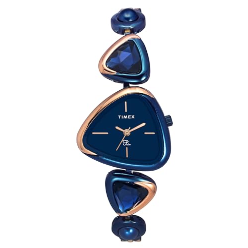 Image of TIMEX Fria Analog Watch for Women with Triangle Dial & Water Resistant Women's Wrist Watches