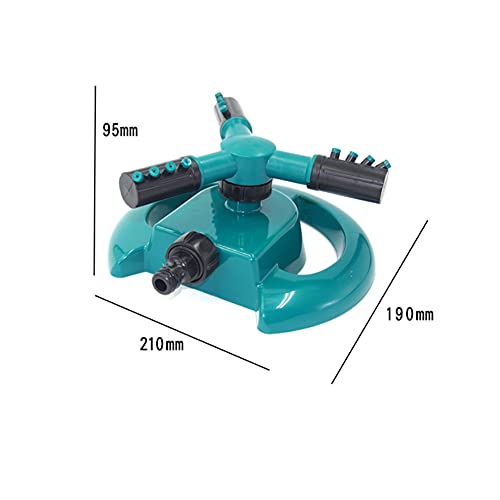 SUQ Automatische Tuinsproeier, Automatische Gazonsproeier, 360 Graden, Verstelbaar 3-Arm Draaiend Sproeisysteem, voor… - Afbeelding 3