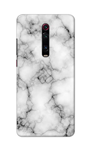 Image of Light White Marble Texture Natural Pattern Hard Back Case Cover for Mi 9T / Mi 9T Pro /Redmi K20 / K20 Pro Back Cover -(J5) VNS2230
