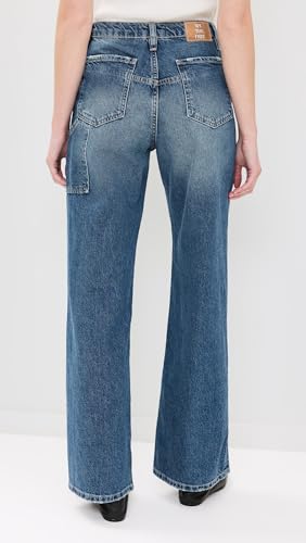 Free People Women's Tinsley Baggy High-Rise Skinny3