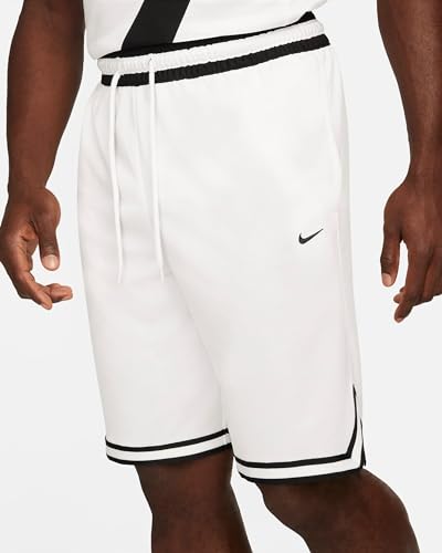 Nike Dri-FIT DNA Men's 10" Basketball Shorts (White/Black, DH7160-100) Size Medium3