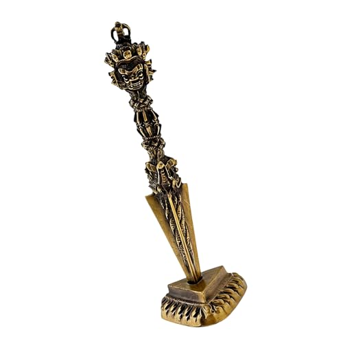 Pestle Metal Retro Vajra Oro Ritual Nepal