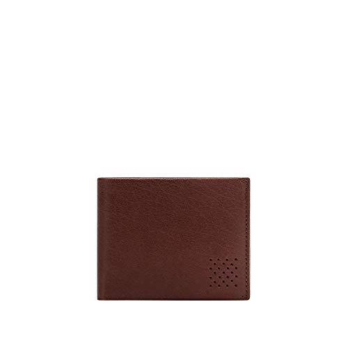 Portefeuille en cuir homme porte-monnaie fin mince porte-cartes DUDU