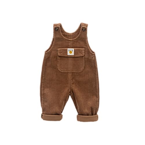 Baby Boys Girls Overalls Infant Toddler Suspender Straps Jumpsuit Romper Outfits Corduroy Adjustable Button Pants