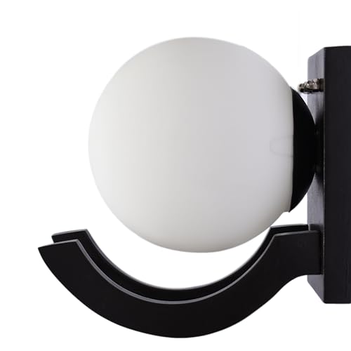 Image of BENE Dallas Wooden Indoor Modern Wall Light, E-27 Base Wall Lamp for Home Decor - Living Room, Bedroom, Dining, Hallway, Staircase, 14 cm (Wood, Pack of 2)