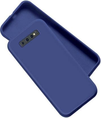 Image of A rtistque Liquid TPU Silicone Matte Shockproof Flexible with Camera Protection Soft Back Cover Case for Samsung Galaxy Note 8 - Blue