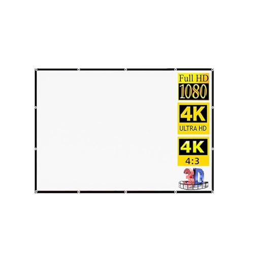 Pantalla de proyector plegable portátil 150 pulgadas 4:3 miniatura 1