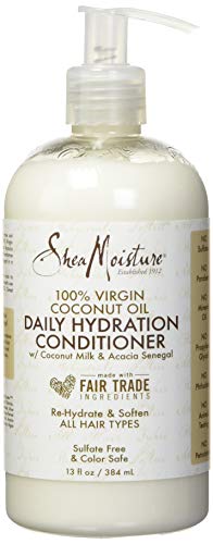 Shea Moisture 100% Virgin Coconut Oil Daily Hydration Conditioner, 13 Ounce