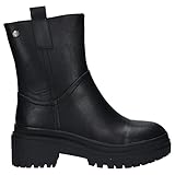 botas xti mujer outlet Suela de goma antideslizante XTI 43496, Botas Cortas al Tobillo Mujer, Negro, 40 EU