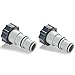 Intex Replacement Hose Adapter A w/Collar for Threaded Connection Pumps (Pair)