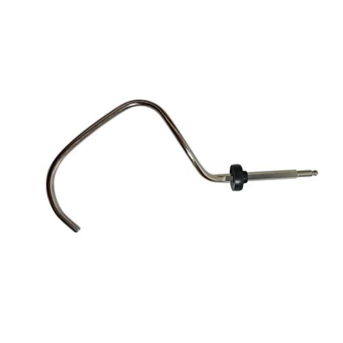 LICHTBLAU Dough Hook 2666 for Bosch Food Processor, Replacement Dough Hook 00080060, Suitable for Bosch MUM4 and MUM5, Stainless Steel Dough Hook for Food Processor, Accessories Bosch 080060