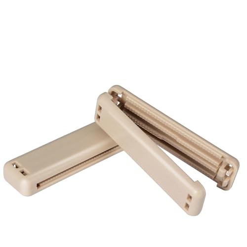 JHKLS 2Pcs Universeller Sicherheitsgurtversteller für Autos - Druckminderer für Schultern und Nacken - beige