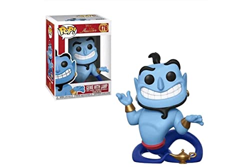 Funko 35757 Pop! Disney: Aladdingenie With Lamp, Multicolor
