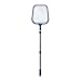 Swimline 8051SL Leaf Skimmer with 48" Adjustable Aluminum Telescopic Pole