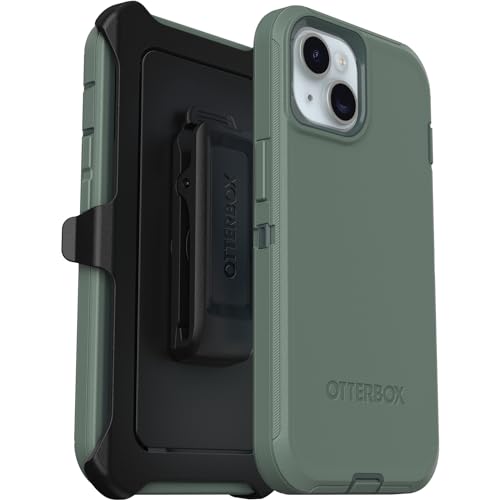 Image of OtterBox iPhone 17e, 16e, 15, 14, & 13 Defender Series Case - Green