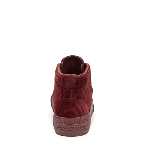 Rocket Dog Women's Cheery High Top Sneaker, Rust Red, 9.53