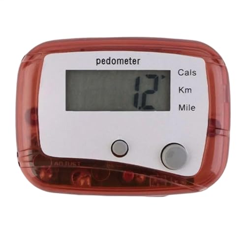 Contador de pasos preciso | Pantalla LCD digital a distancia a pie millas/km podómetro, contador de pasos para correr con clip para hombres, mujeres, niños, adultos, personas mayores