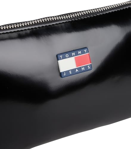 Tommy Jeans Tjw Must Shoulder Bag Aw0aw17866, Borsa a Tracolla Donna, Black (Black), One Size - Immagine 4