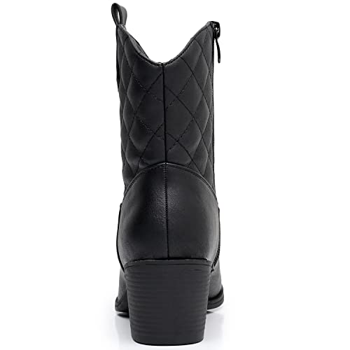 Image of GLOBALWIN Cowboy Boots For Women Short Ankle Boots